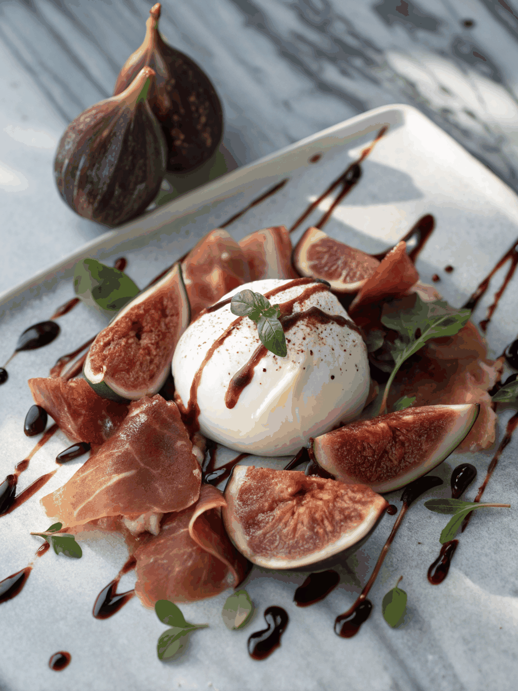 Burrata & Roasted Figs